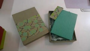 Agenda Permanente de Piel color verde