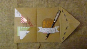 Cuaderno de viaje en papel kraft