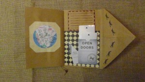 Cuaderno de viaje en papel kraft