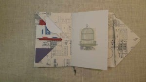 Cuaderno de Viaje en Papel Estampado