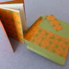 Agenda Diaria de Piel color naranja